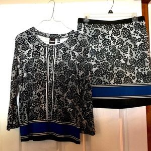 Beautiful Ladies skirt and top